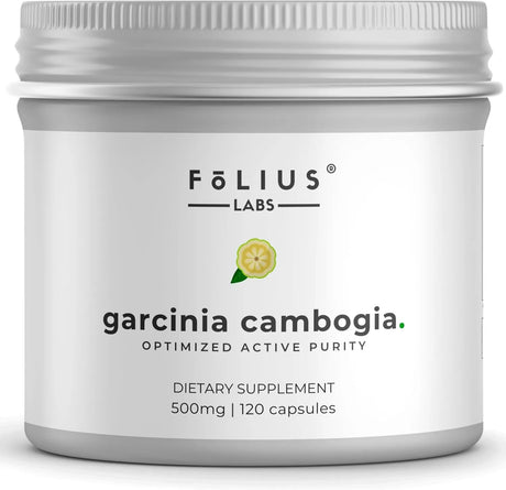 FOLIUS LABS - FOLIUS LABS Pure Garcinia Cambogia Extract 500Mg. 120 Capsulas - The Red Vitamin MX - Suplementos Alimenticios - {{ shop.shopifyCountryName }}