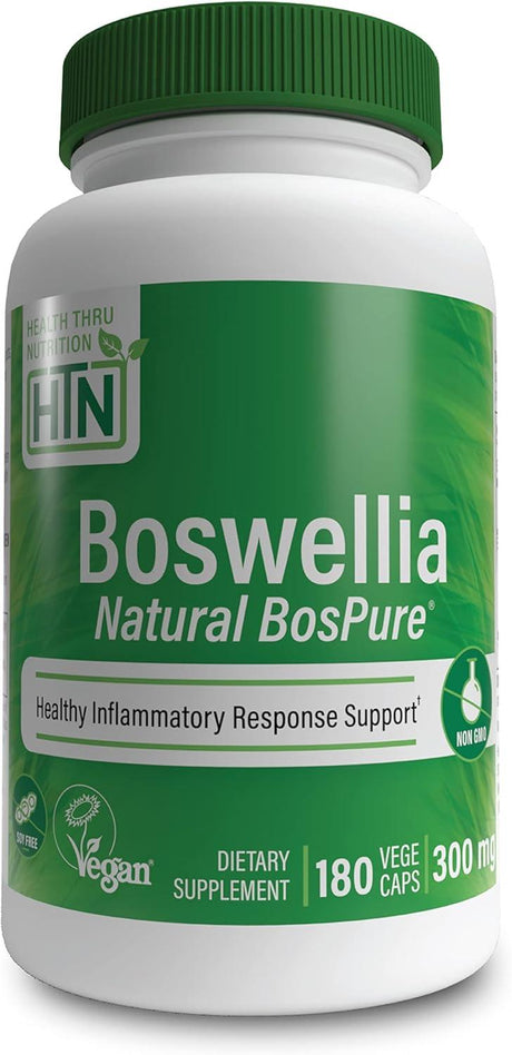 HEALTH THRU NUTRITION - Health Thru Nutrition Boswellia 300Mg. 180 Capsulas - The Red Vitamin MX - Suplementos Alimenticios - {{ shop.shopifyCountryName }}