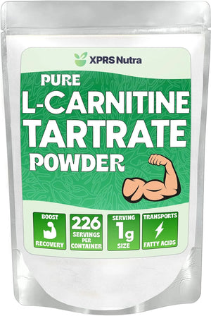 XPRS NUTRA - XPRS Nutra L Carnitine L Tartrate Powder 8 Oz. - The Red Vitamin MX - Suplementos Alimenticios - {{ shop.shopifyCountryName }}