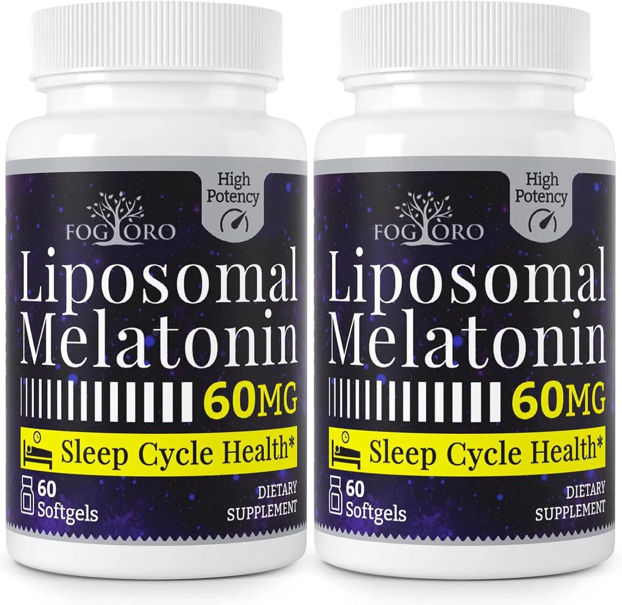 FOGORO - Fogoro Melatonin 60Mg. 60 Capsulas Blandas 2 Pack - The Red Vitamin MX - Suplementos Alimenticios - {{ shop.shopifyCountryName }}