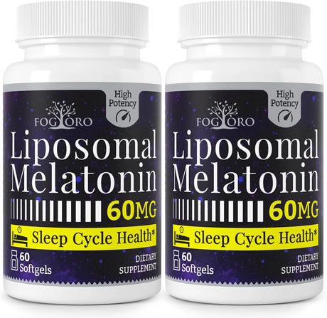 FOGORO - Fogoro Melatonin 60Mg. 60 Capsulas Blandas 2 Pack - The Red Vitamin MX - Suplementos Alimenticios - {{ shop.shopifyCountryName }}