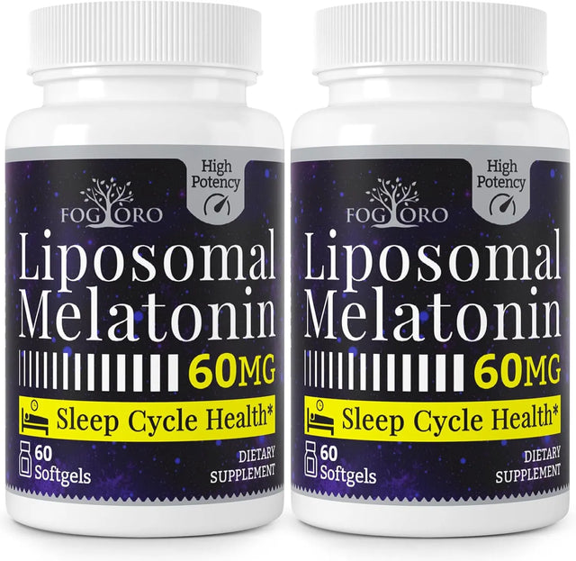 FOGORO - Fogoro Melatonin 60Mg. 60 Capsulas Blandas 2 Pack - The Red Vitamin MX - Suplementos Alimenticios - {{ shop.shopifyCountryName }}