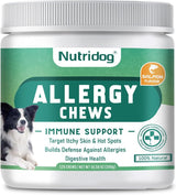 Nutridog Allergy Chews for Dogs 120 Masticables