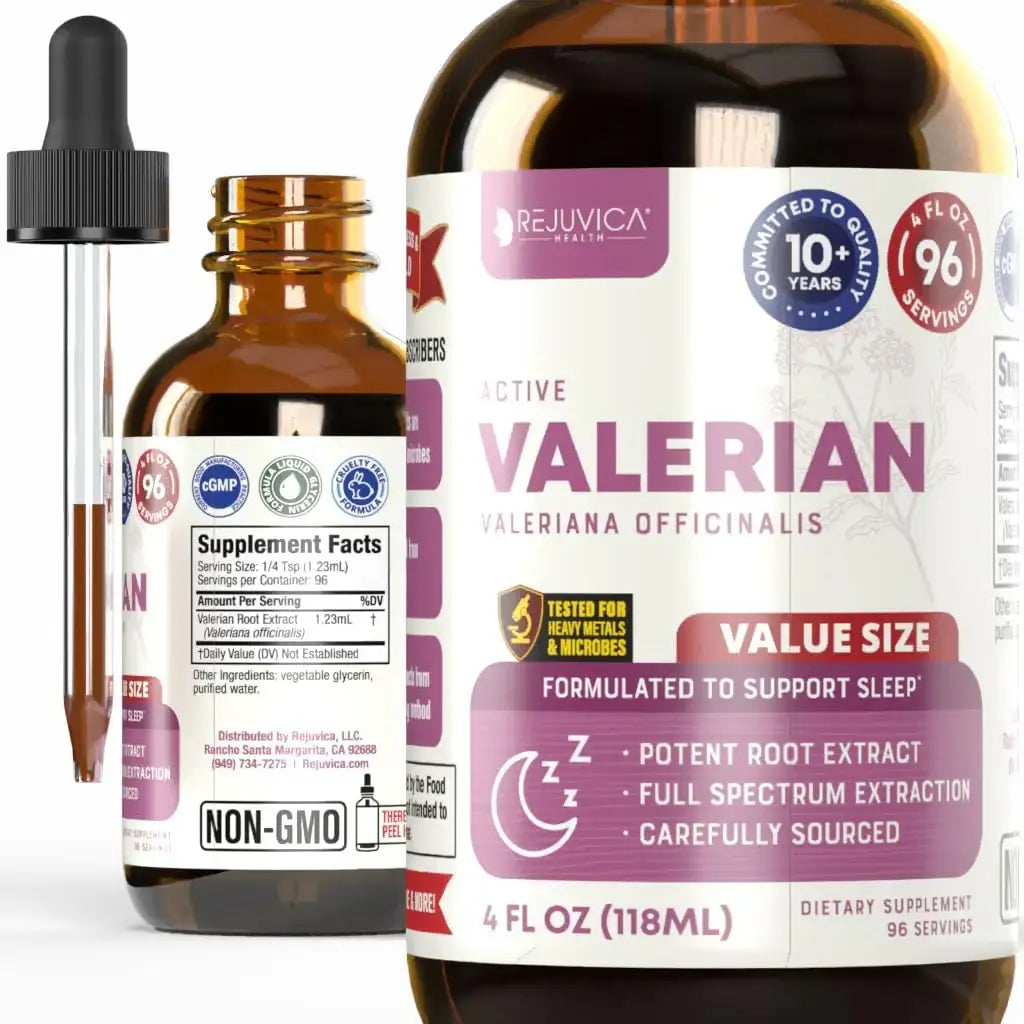 REJUVICA HEALTH - Rejuvica Health Active Valerian 4 Fl.Oz. - The Red Vitamin MX - Suplementos Alimenticios - {{ shop.shopifyCountryName }}