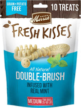 MERRICK - Merrick Fresh Kisses Natural Dental Chews Toothbrush Shape Medium Dogs 10 Piezas - The Red Vitamin MX - Cuidado Dental Para Perros - {{ shop.shopifyCountryName }}