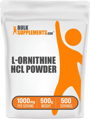 BULK SUPPLEMENTS - Bulk Supplements L-Ornithine HCl Powder 500Gr. - The Red Vitamin MX - Suplementos Alimenticios - {{ shop.shopifyCountryName }}