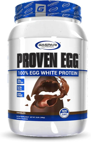 GASPARI NUTRITION - Gaspari Nutrition Proven Egg 100% Egg White Protein Chocolate 2 Lbs. - The Red Vitamin MX - Suplementos Alimenticios - {{ shop.shopifyCountryName }}