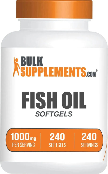 BULK SUPPLEMENTS - Bulk Supplements Fish Oil 1000Mg. 240 Capsulas Blandas - The Red Vitamin MX - Suplementos Alimenticios - {{ shop.shopifyCountryName }}