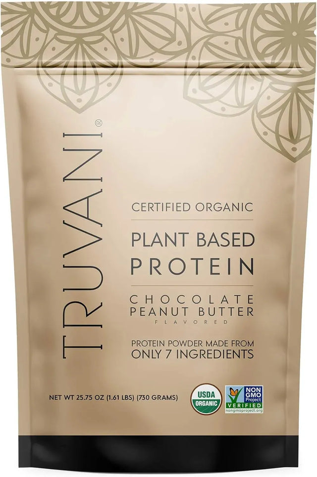 TRUVANI - Truvani Vegan Pea Protein Powder Chocolate Peanut Butter 730Gr. - The Red Vitamin MX - Suplementos Alimenticios - {{ shop.shopifyCountryName }}