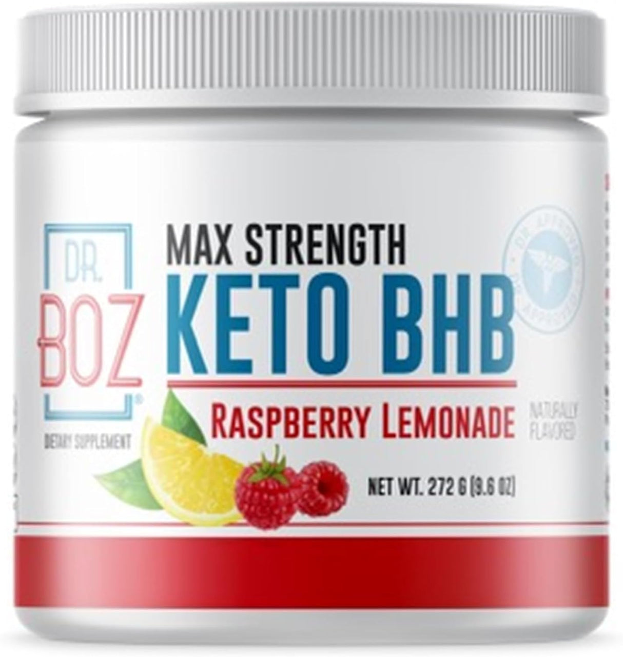 Dr. Boz Keto BHB Powder Raspberry Lemonade 272Gr.