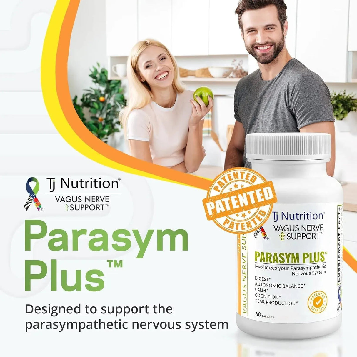 TJ NUTRITION - TJ Nutrition Parasym Plus Vagus Nerve Support 60 Capsulas - The Red Vitamin MX - Suplementos Alimenticios - {{ shop.shopifyCountryName }}