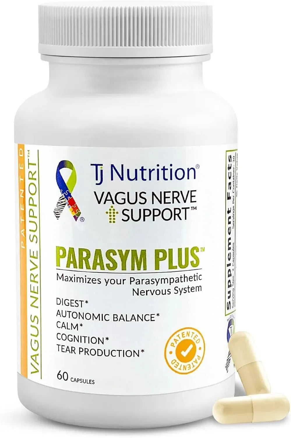 TJ NUTRITION - TJ Nutrition Parasym Plus Vagus Nerve Support 60 Capsulas - The Red Vitamin MX - Suplementos Alimenticios - {{ shop.shopifyCountryName }}