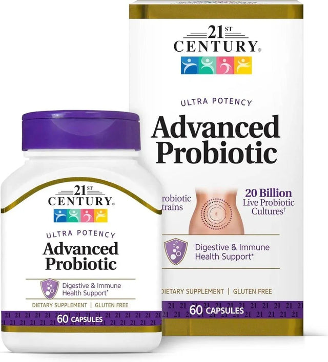 21ST CENTURY - 21st Century Advanced Probiotic 60 Capsulas - The Red Vitamin MX - Suplementos Alimenticios - {{ shop.shopifyCountryName }}