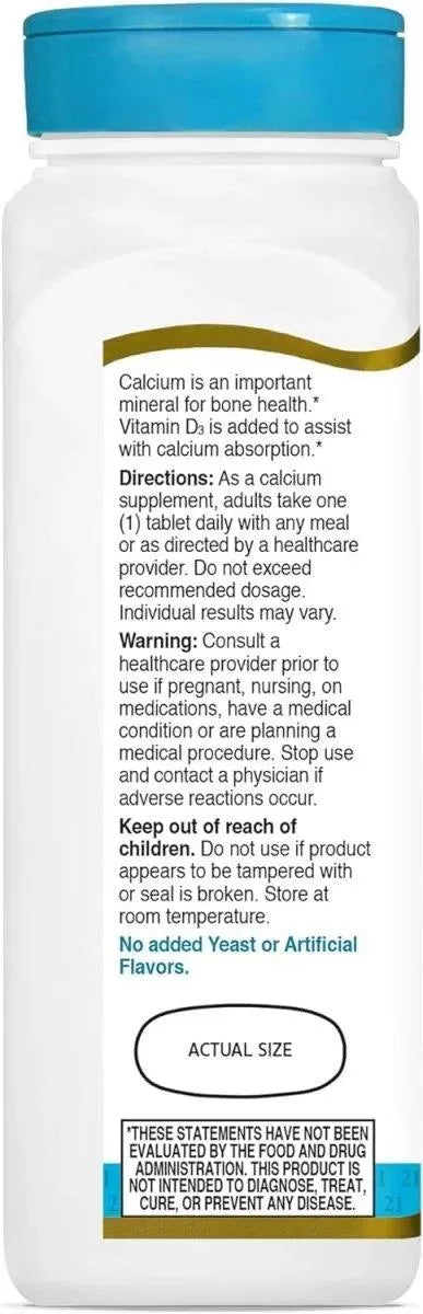 21ST CENTURY - 21st Century Calcium Plus D 90 Tabletas - The Red Vitamin MX - Suplementos Alimenticios - {{ shop.shopifyCountryName }}