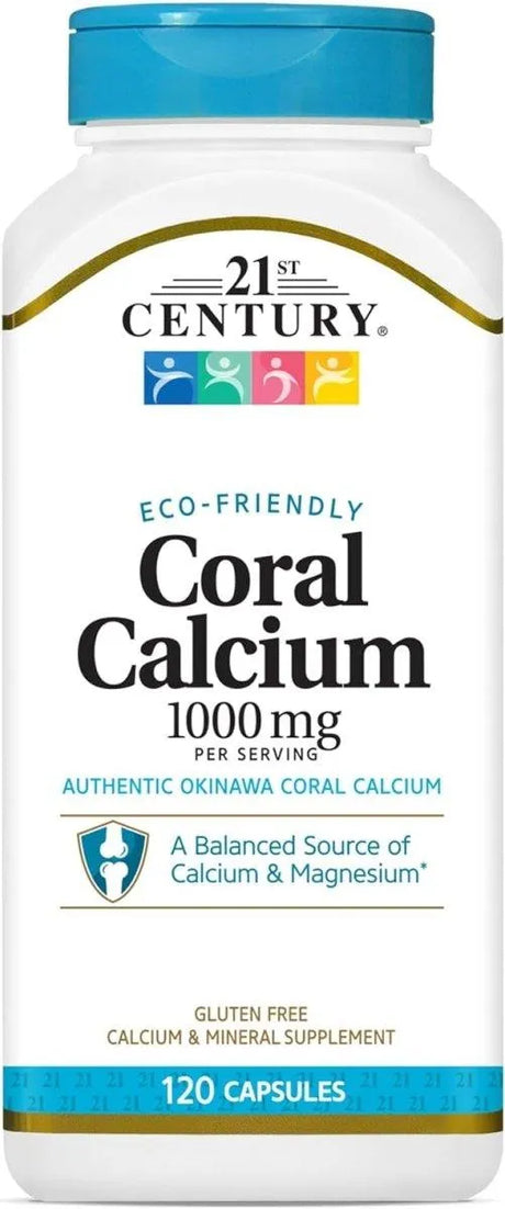 21ST CENTURY - 21st Century Coral Calcium 120 Capsulas - The Red Vitamin MX - Suplementos Alimenticios - {{ shop.shopifyCountryName }}