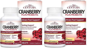 21ST CENTURY - 21st Century Cranberry Plus Probiotic 120 Tabletas - The Red Vitamin MX - Suplementos Alimenticios - {{ shop.shopifyCountryName }}