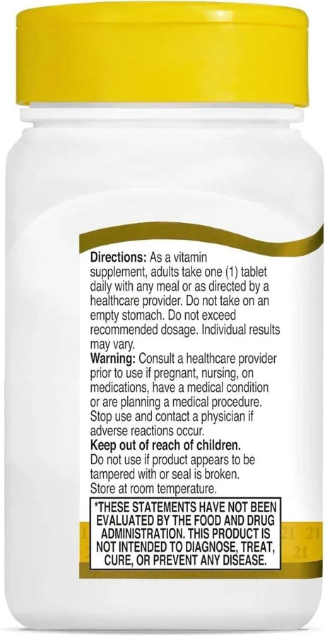 21ST CENTURY - 21st Century Niacinamide 500Mg. 110 Tabletas - The Red Vitamin MX - Suplementos Alimenticios - {{ shop.shopifyCountryName }}