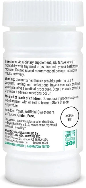 21ST CENTURY - 21st Century One Daily Essential 100 Tabletas - The Red Vitamin MX - Suplementos Alimenticios - {{ shop.shopifyCountryName }}