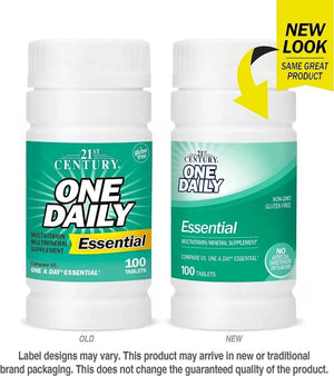 21ST CENTURY - 21st Century One Daily Essential 100 Tabletas - The Red Vitamin MX - Suplementos Alimenticios - {{ shop.shopifyCountryName }}