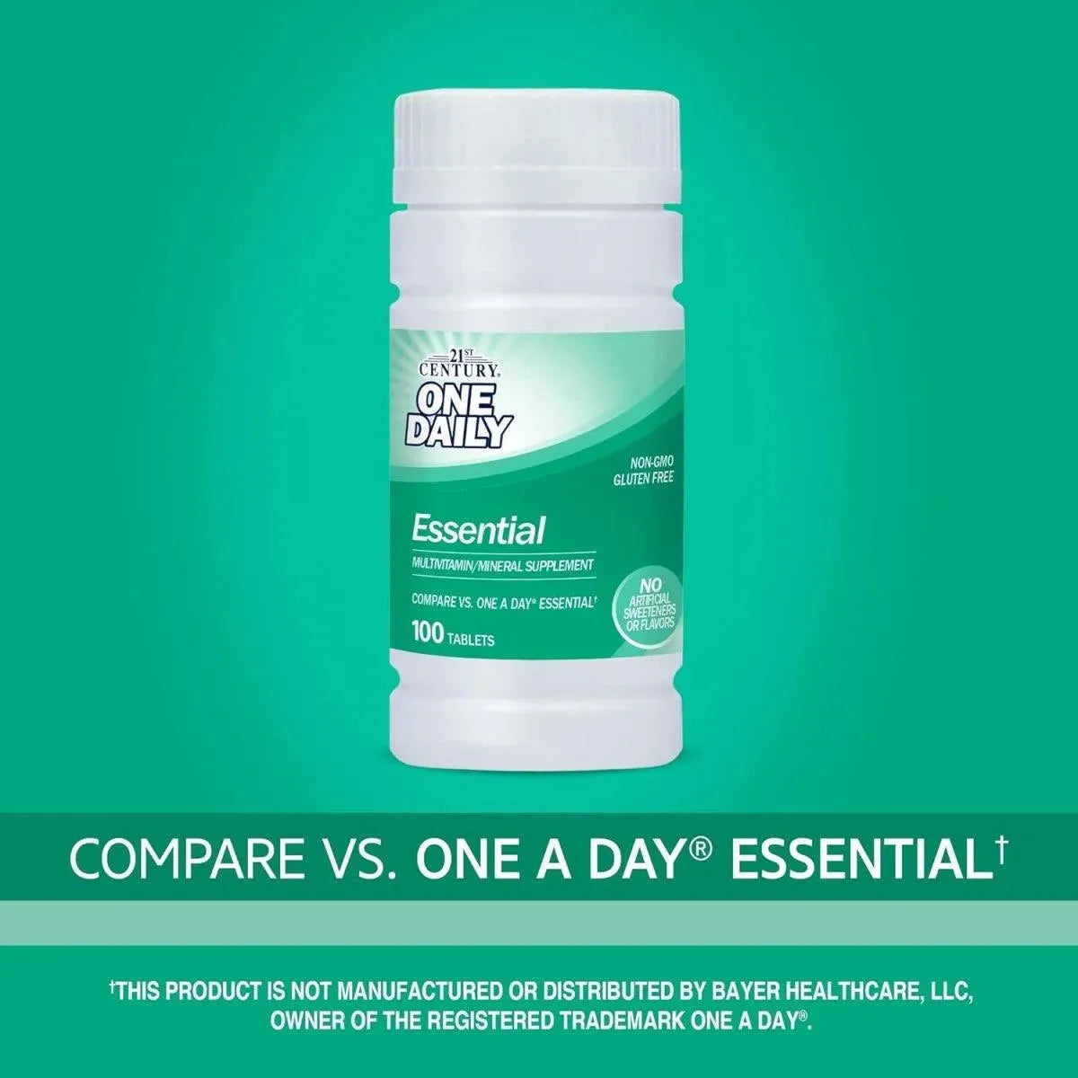 21ST CENTURY - 21st Century One Daily Essential 100 Tabletas - The Red Vitamin MX - Suplementos Alimenticios - {{ shop.shopifyCountryName }}