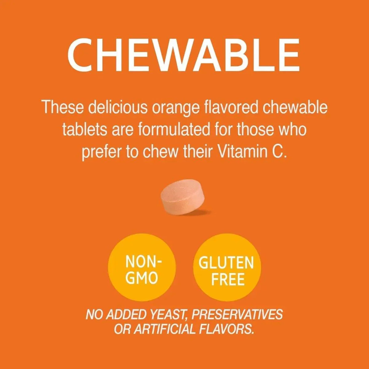 21ST CENTURY - 21st Century Vitamin C 500Mg. Chewable Tablets 110 Tabletas Masticables - The Red Vitamin MX - Suplementos Alimenticios - {{ shop.shopifyCountryName }}