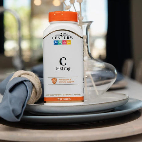 21ST CENTURY - 21st Century Vitamin C 500Mg. Chewable Tablets 250 Tabletas Masticables - The Red Vitamin MX - Suplementos Alimenticios - {{ shop.shopifyCountryName }}