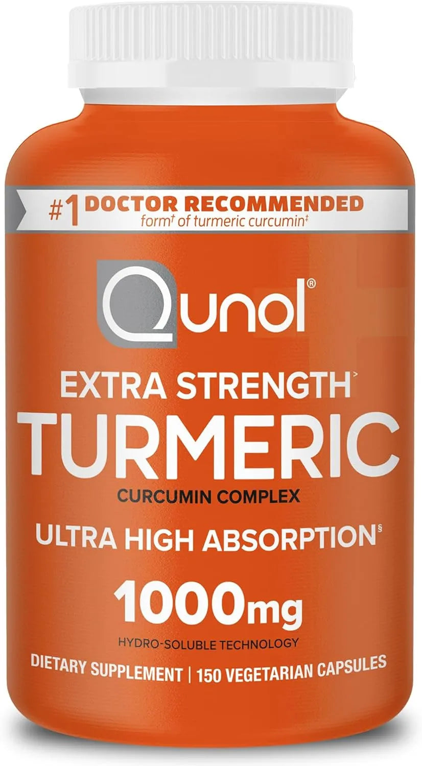 QUNOL - Qunol Turmeric Curcumin Supplement 1000Mg. 150 Capsulas - The Red Vitamin MX - Suplementos Alimenticios - {{ shop.shopifyCountryName }}