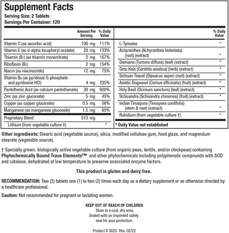 BIOTICS RESEARCH - Biotics Research ADHS Adrenal Support 240 Tabletas - The Red Vitamin MX - Suplementos Alimenticios - {{ shop.shopifyCountryName }}