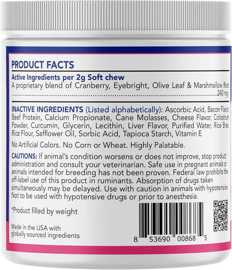 ANGELS' EYES - ANGELS' EYES Natural Tear Stain Prevention Soft Chews Beef Flavor 90 Masticables - The Red Vitamin MX - Cuidado De Los Ojos De Los Perros - {{ shop.shopifyCountryName }}