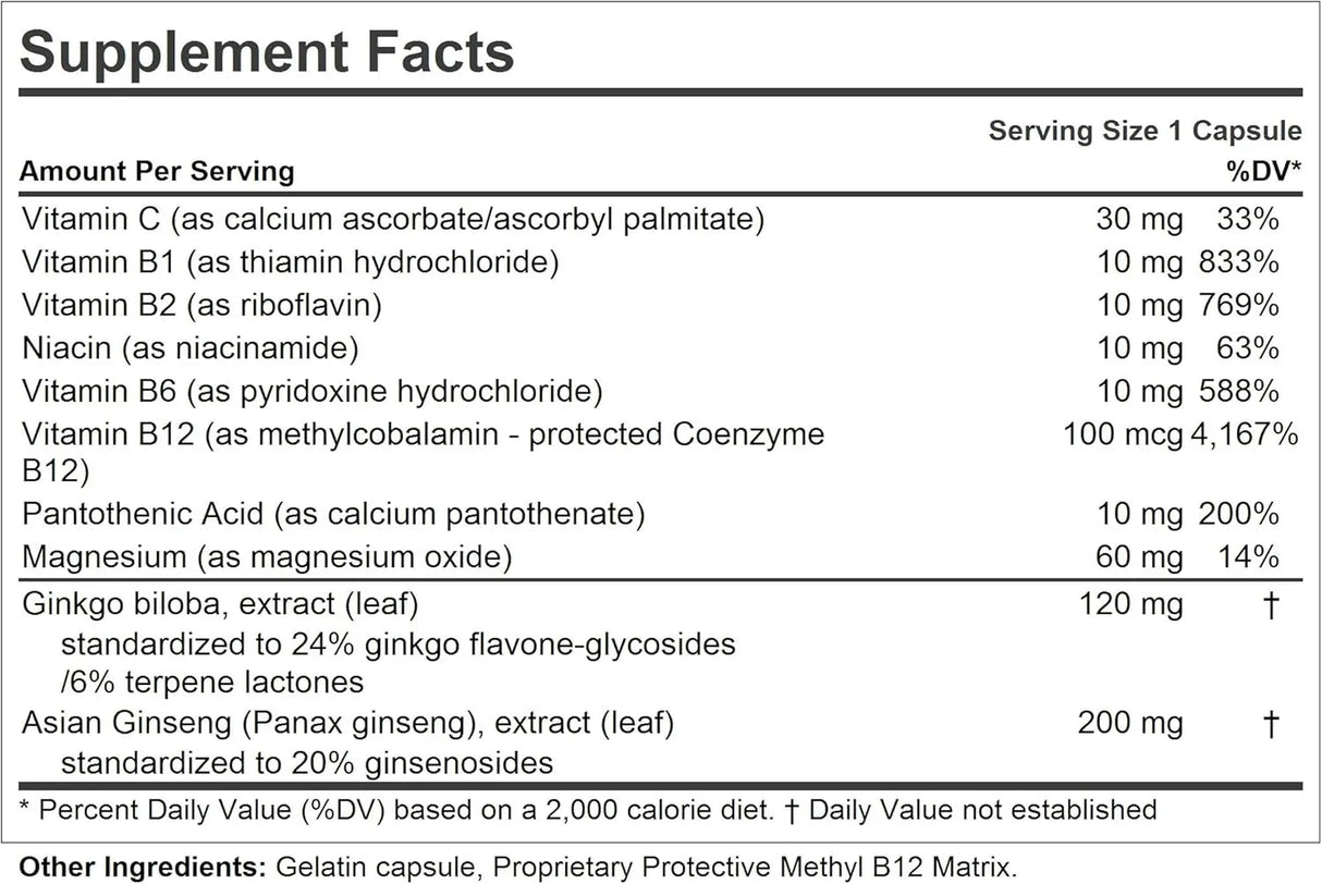 ANDREW LESSMAN - ANDREW LESSMAN Ginkgo 120 Plus Ginseng 200 60 Capsulas - The Red Vitamin MX - Suplementos Alimenticios - {{ shop.shopifyCountryName }}