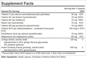 ANDREW LESSMAN - ANDREW LESSMAN Ginkgo 120 Plus Ginseng 200 60 Capsulas - The Red Vitamin MX - Suplementos Alimenticios - {{ shop.shopifyCountryName }}