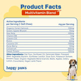 HAPPY PAWS - Happy Paws Multivitamin for Dogs Lamb Flavor 100 Masticables 2 Pack - The Red Vitamin MX - Multivitamínicos Para Perros - {{ shop.shopifyCountryName }}