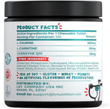 PET LOL Taurine for Dogs with L-Carnitine and Coenzyme Q10 120 Masticables