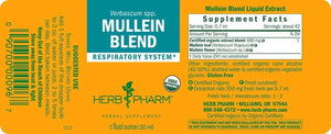 HERB PHARM - Herb Pharm Mullein Blend 1 Fl.Oz. - The Red Vitamin MX - Suplementos Alimenticios - {{ shop.shopifyCountryName }}