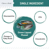 CHEW + HEAL - Chew + Heal Labs Green Lipped Mussel for Dogs 6 Oz. - The Red Vitamin MX - Cuidado De Cadera Y Articulaciones Para Perros - {{ shop.shopifyCountryName }}