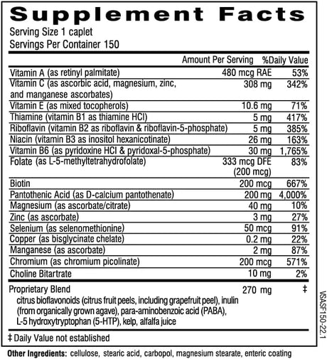 DR. WILSON'S - Doctor Wilson's Original Formulations Super Adrenal Stress Formula 150 Tabletas - The Red Vitamin MX - Suplementos Alimenticios - {{ shop.shopifyCountryName }}