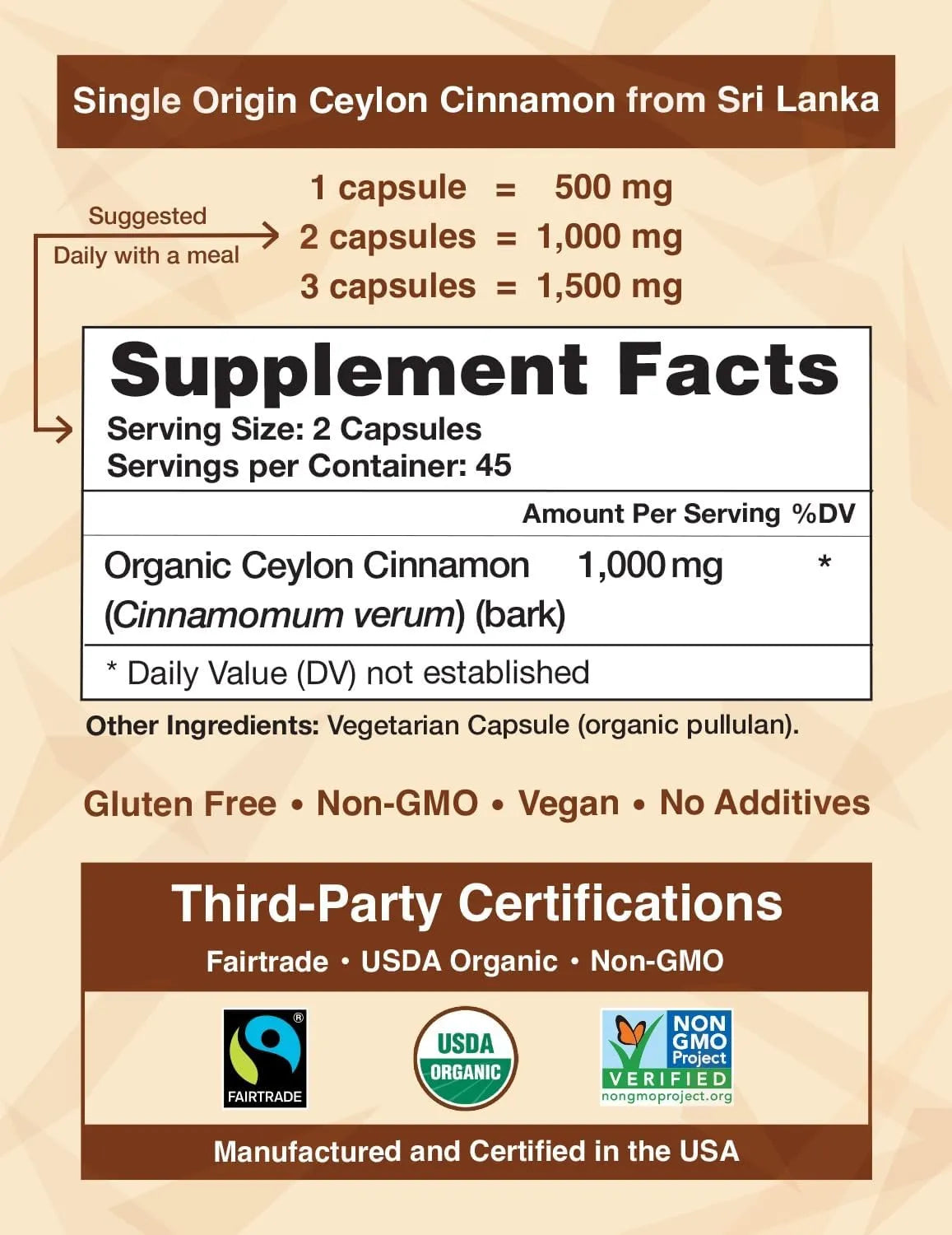 CEYLON CINNAMON SHOP - Ceylon Cinnamon Shop Organic Ceylon Cinnamon 90 Capsulas - The Red Vitamin MX - Suplementos Alimenticios - {{ shop.shopifyCountryName }}