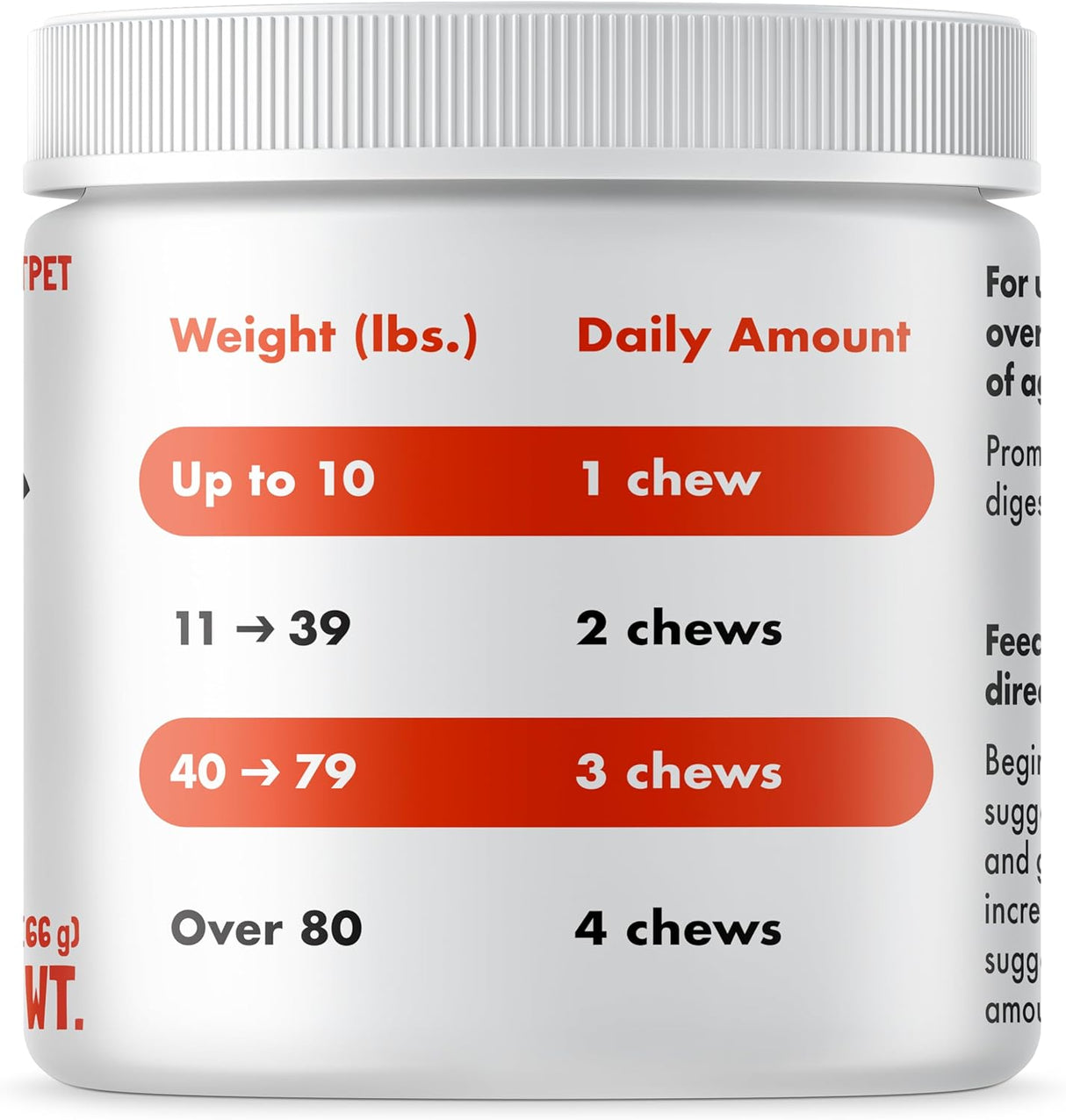 LEGITPET Allergy Relief Chews for Dogs 30 Masticables