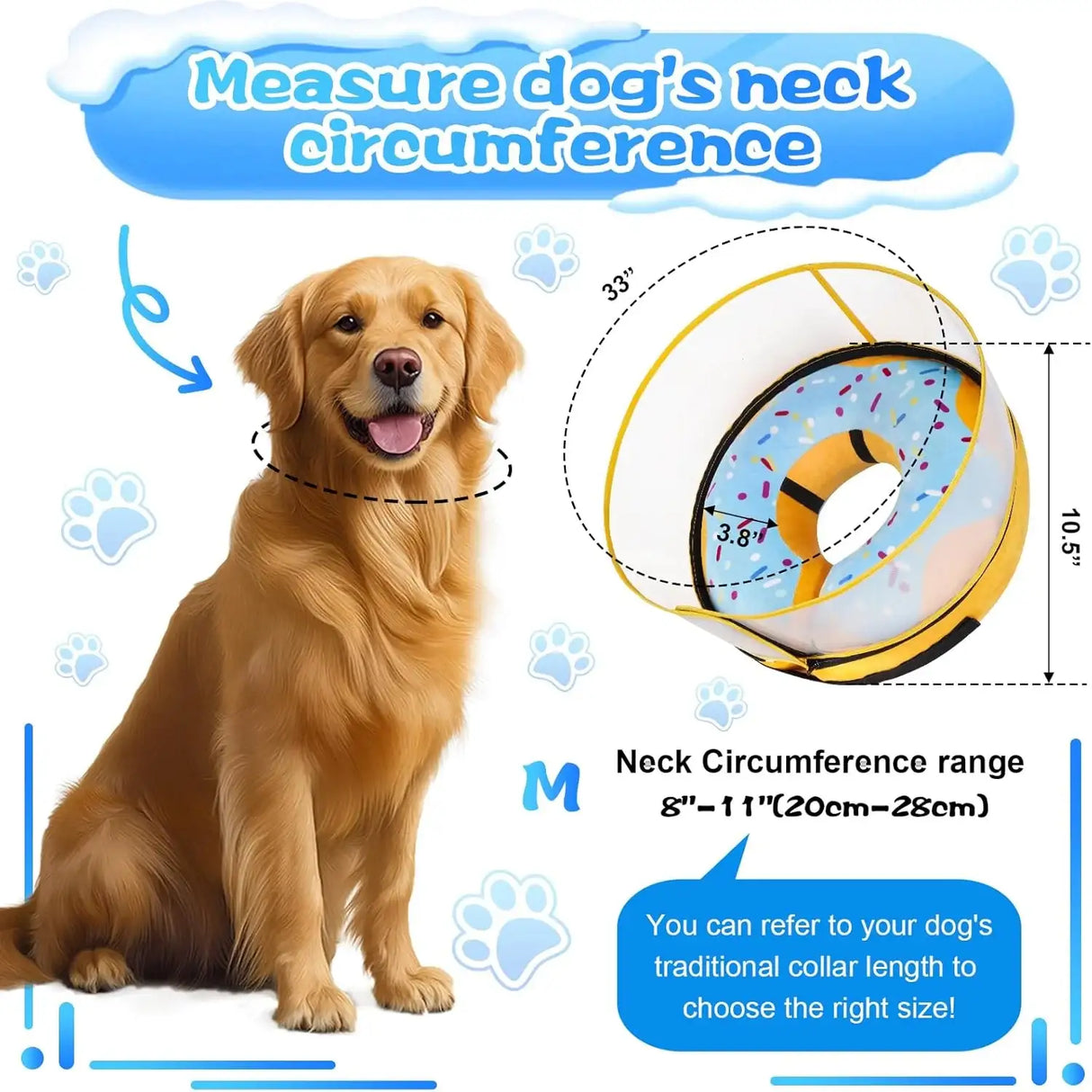 CNEO - Cneo Inflatable Dog Cone Collar with Detachable Enhanced Anti-Licking Shield BLUE MEDIUM - The Red Vitamin MX - Collares y Conos De Recuperación Para Perros - {{ shop.shopifyCountryName }}