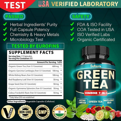 SATOOMI - Satoomi Green Tea Extract 13200Mg. 120 Capsulas - The Red Vitamin MX - Suplementos Alimenticios - {{ shop.shopifyCountryName }}