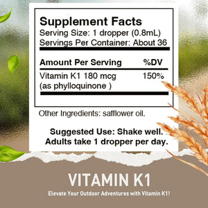 HONEYCOMBS - HoneyCombs Vitamin K1 Liquid 1 Fl.Oz. - The Red Vitamin MX - Suplementos Alimenticios - {{ shop.shopifyCountryName }}