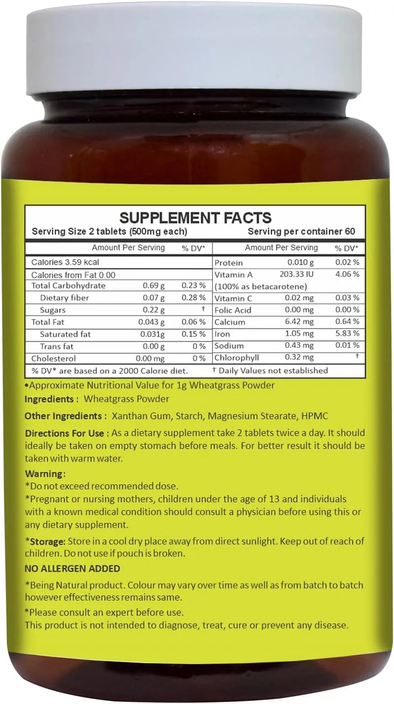 HERBAL HILLS - HERBAL HILLS Wheat Grass 120 Tabletas - The Red Vitamin MX - Suplementos Alimenticios - {{ shop.shopifyCountryName }}
