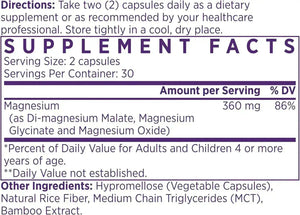 NAOMI - NAOMI Mighty Mg Magnesium Glycinate & Malate Complex 360Mg. 60 Capsulas - The Red Vitamin MX - Suplementos Alimenticios - {{ shop.shopifyCountryName }}