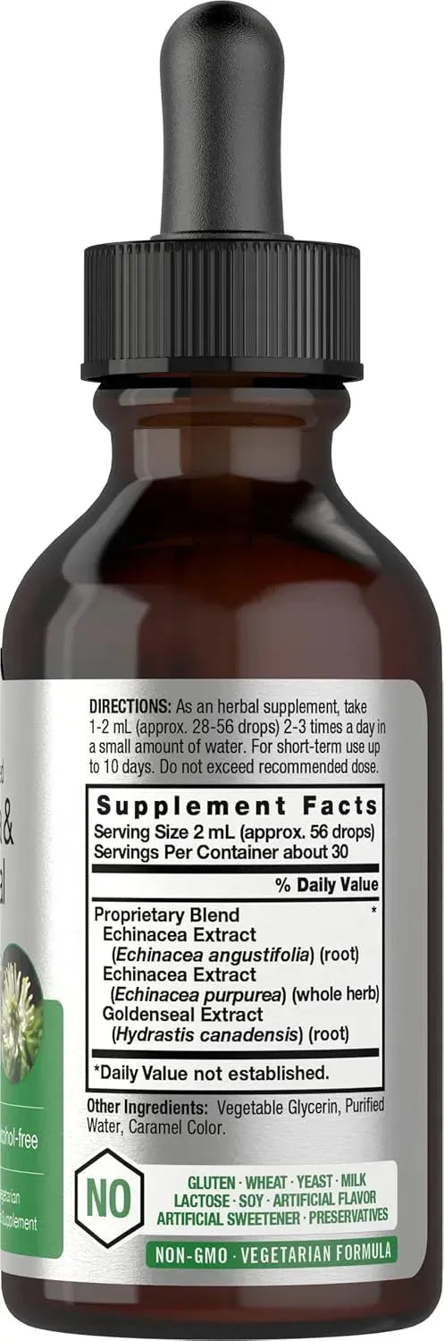 HORBAACH - Horbaach Echinacea Goldenseal Liquid Extract 2 Fl.Oz. - The Red Vitamin MX - Suplementos Alimenticios - {{ shop.shopifyCountryName }}