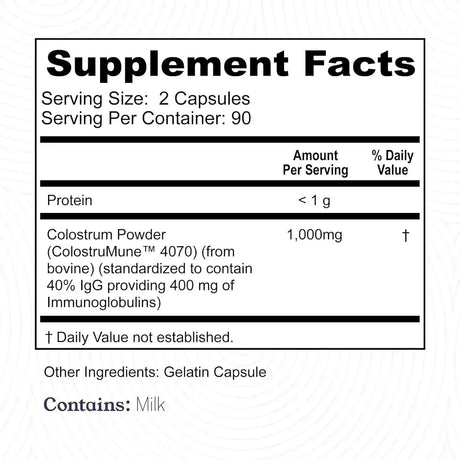 LEFT COAST PERFORMANCE - Left Coast Performance Colostrum 40% IgG 180 Capsulas - The Red Vitamin MX - Suplementos Alimenticios - {{ shop.shopifyCountryName }}