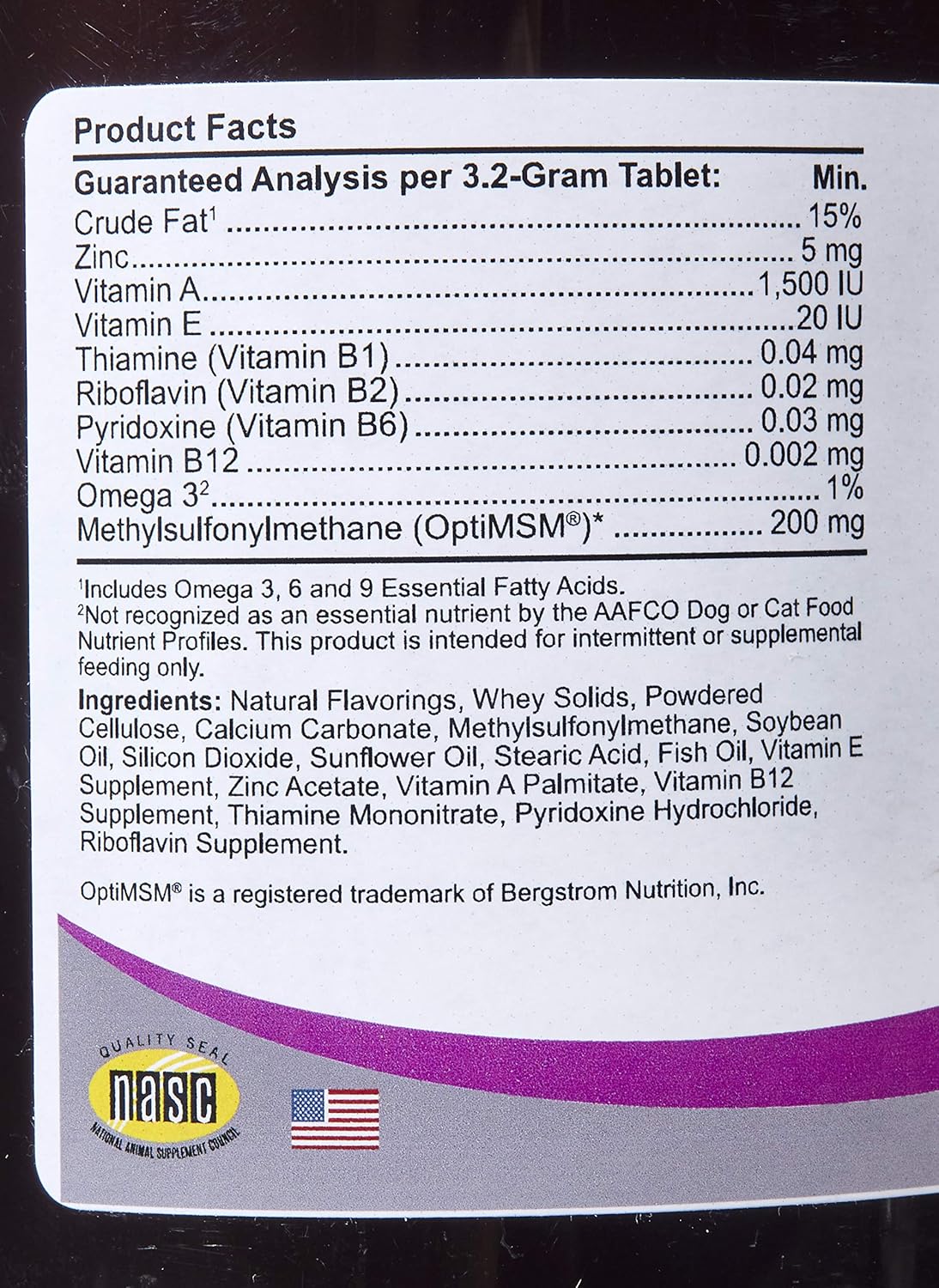 Kala Health Comfort DermGard Skin and Coat 150 Tabletas Masticables