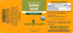 HERB PHARM - Herb Pharm Dong Quai Liquid Extract 4 Fl.Oz. - The Red Vitamin MX - Suplementos Alimenticios - {{ shop.shopifyCountryName }}