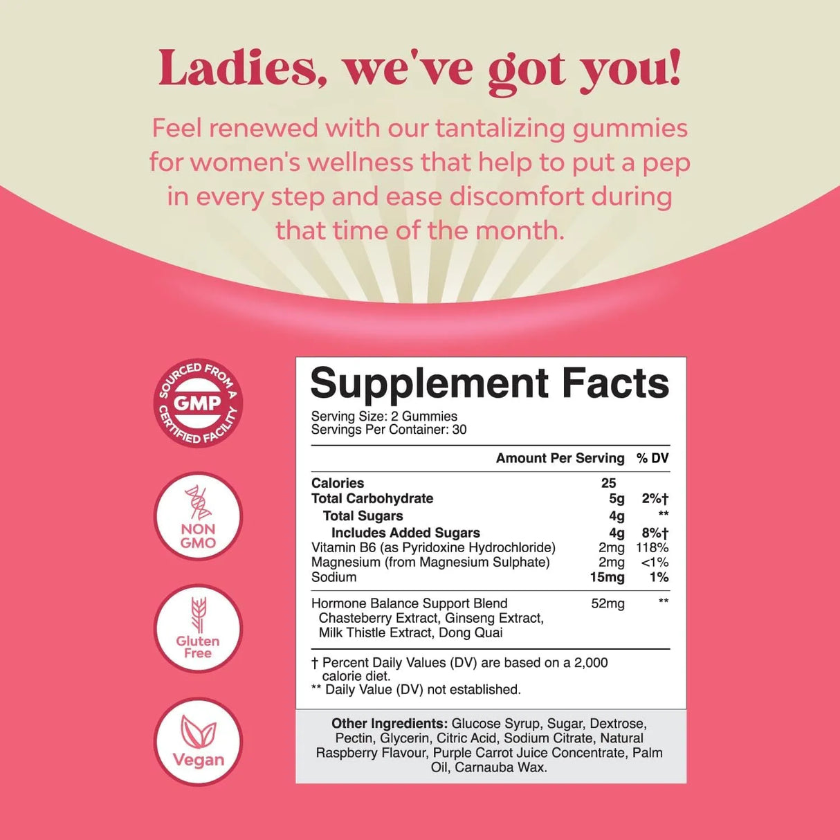 NATURES CRAFT - Natures Craft Hormone Balance for Women Gummies 60 Gomitas 2 Pack - The Red Vitamin MX - Suplementos Alimenticios - {{ shop.shopifyCountryName }}