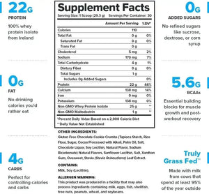 LEGION - LEGION Whey+ Grass Fed Whey Isolate Protein Powder Cookie & Cream 879Gr. - The Red Vitamin MX - Suplementos Alimenticios - {{ shop.shopifyCountryName }}