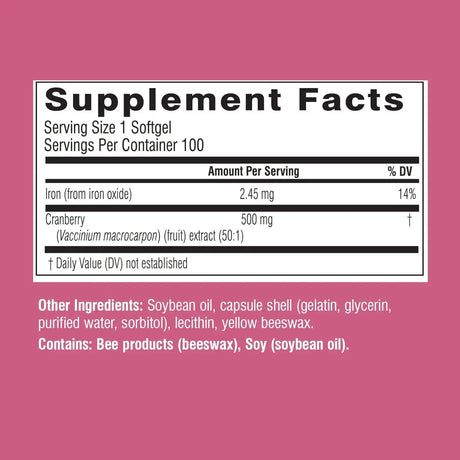 SWISSE - Swisse Cranberry Pills 100 Capsulas Blandas - The Red Vitamin MX - Suplementos Alimenticios - {{ shop.shopifyCountryName }}